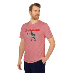 Baseball A passive aggressive game - adidas® Unisex Sport T-shirt - Witty Twisters Fashions