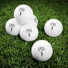 LPGA Lesbians Play Golf Also - Golf Balls, 6pcs - Witty Twisters Fashions
