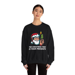The Christmas tree is your presents - Sweatshirt - Witty Twisters Fashions