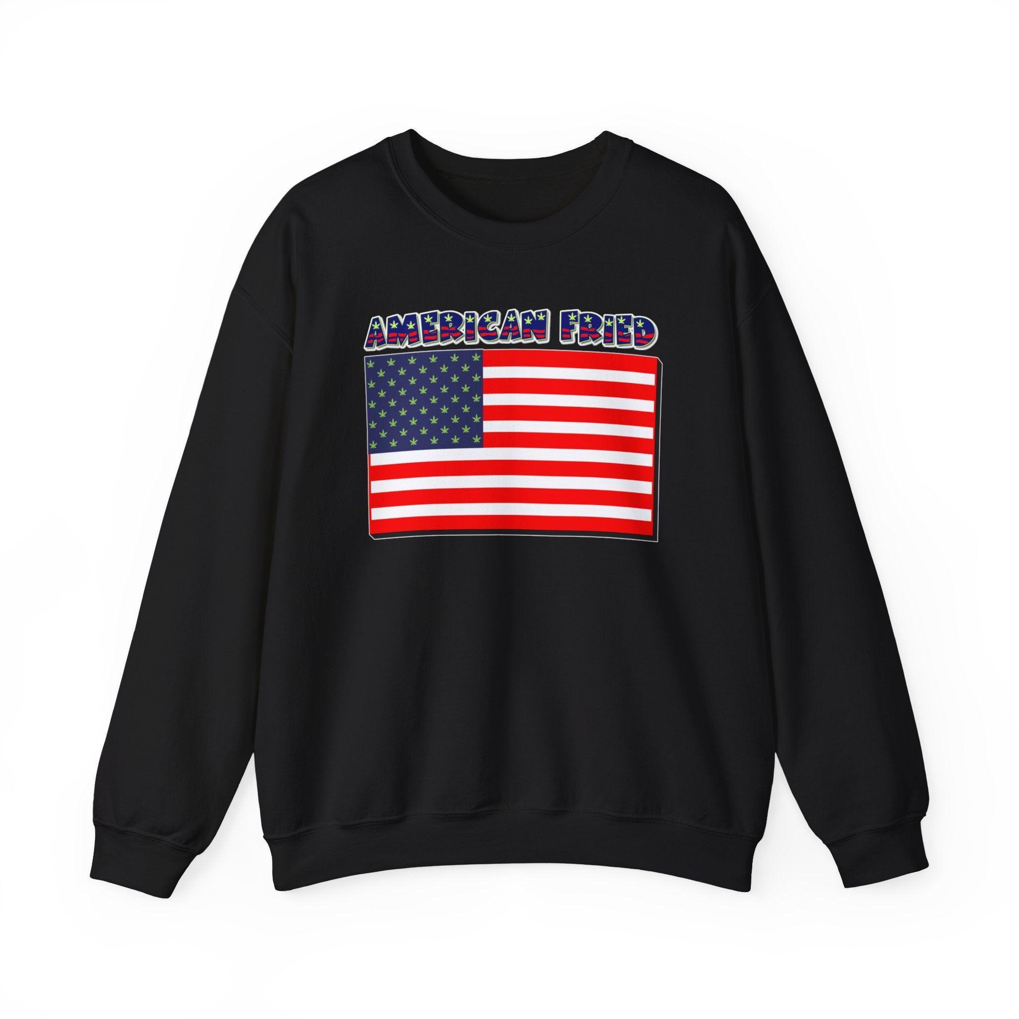 American Fried - Sweatshirt - Witty Twisters Fashions