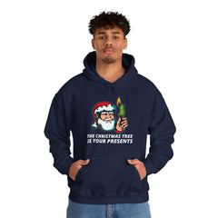 The Christmas tree is your presents - Hoodie - Witty Twisters Fashions