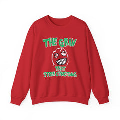 The Grin That Stole Christmas - Sweatshirt - Witty Twisters Fashions