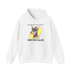 Rudolph The Red-Nosed Rottweiler - Hoodie - Witty Twisters Fashions