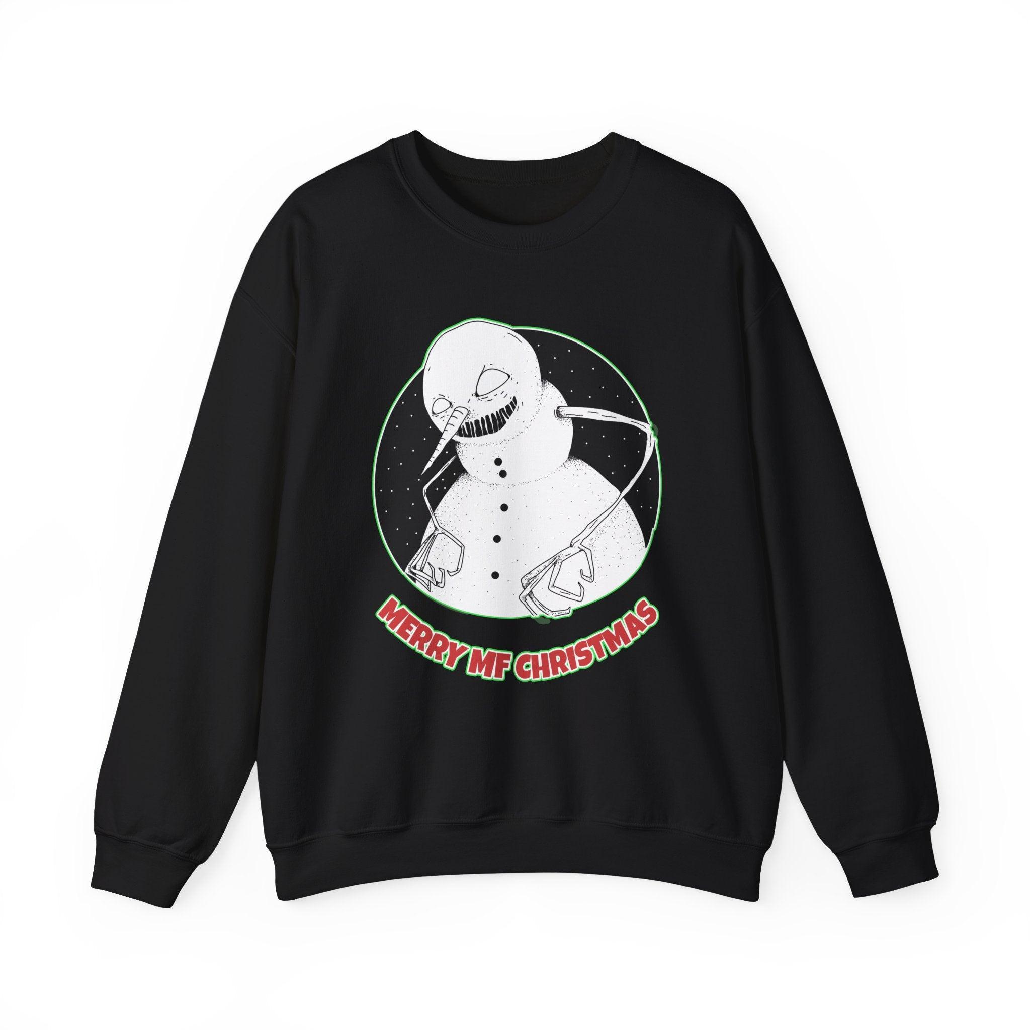 Merry MF Christmas - Sweatshirt - Witty Twisters Fashions