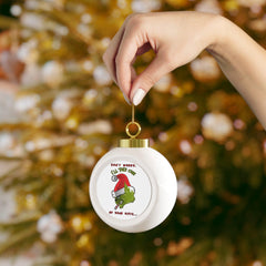 Don't worry I'll take care of your gifts - Christmas Ball Ornament - Witty Twisters Fashions