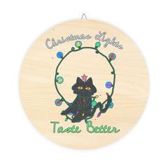 Christmas Lights Taste Better - Wood Signs - Witty Twisters Fashions