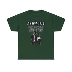Zombies Eat Anything With A Face - T-Shirt - Witty Twisters Fashions