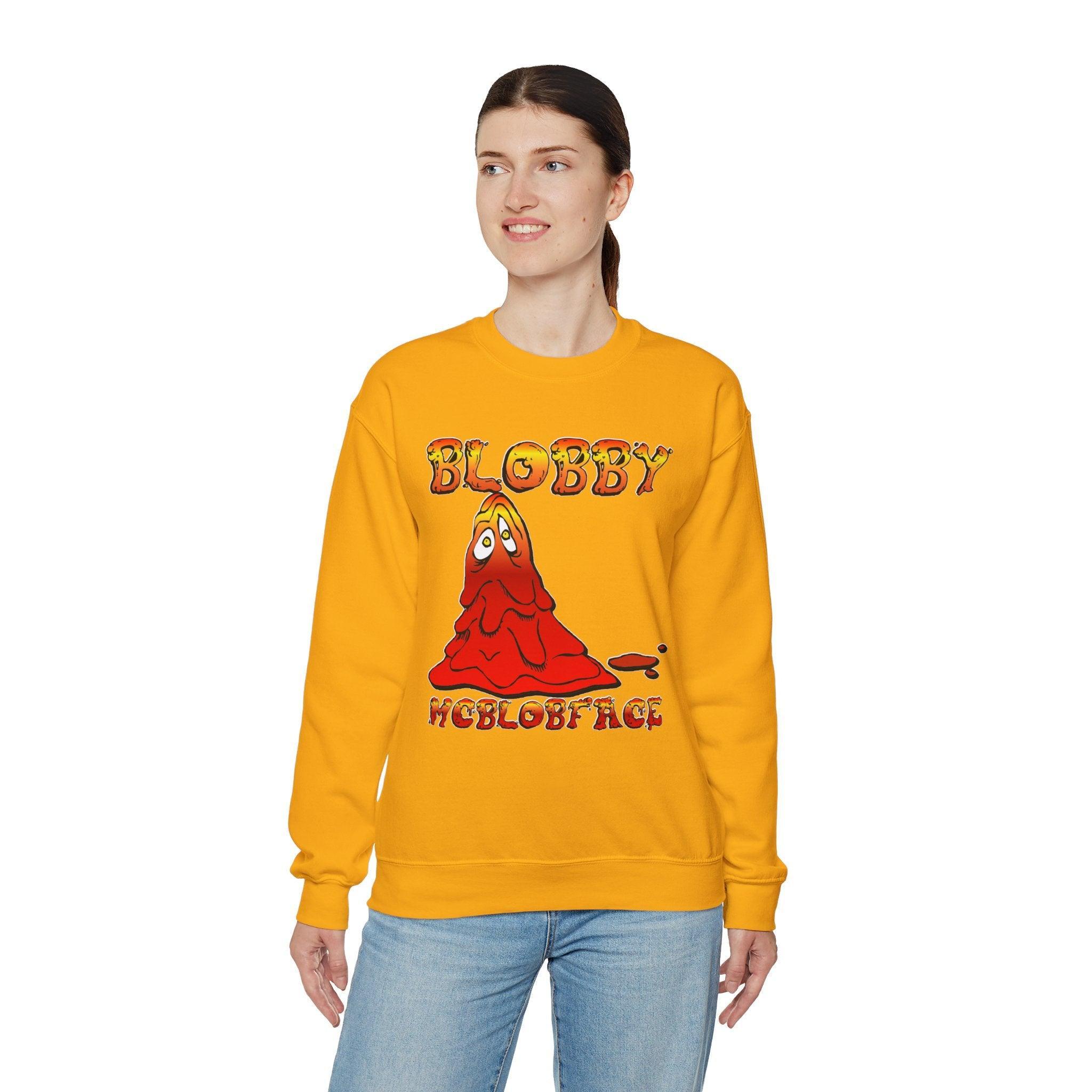 Blobby McBlobface - Sweatshirt - Witty Twisters Fashions