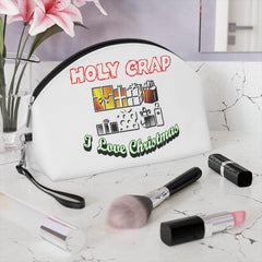 Holy Crap I Love Christmas - Makeup Bag or Purse - Witty Twisters Fashions