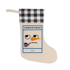 Christmas meh - Christmas Stocking - Witty Twisters Fashions
