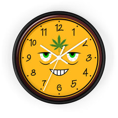 High All The Time - Wall Clock - Witty Twisters Fashions
