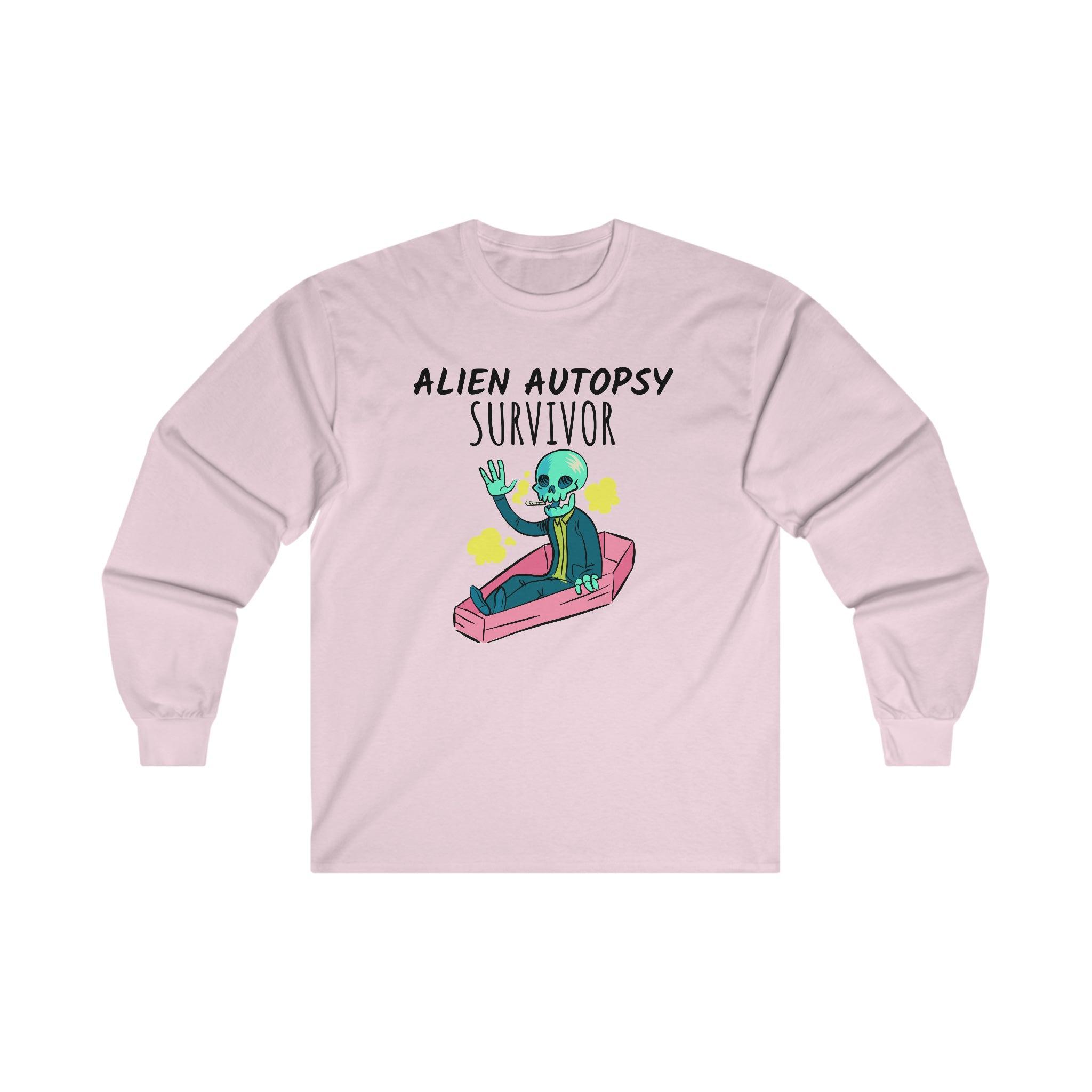 Alien Autopsy Survivor - Long-Sleeve Tee - Witty Twisters Fashions
