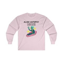 Alien Autopsy Survivor - Long-Sleeve Tee - Witty Twisters Fashions
