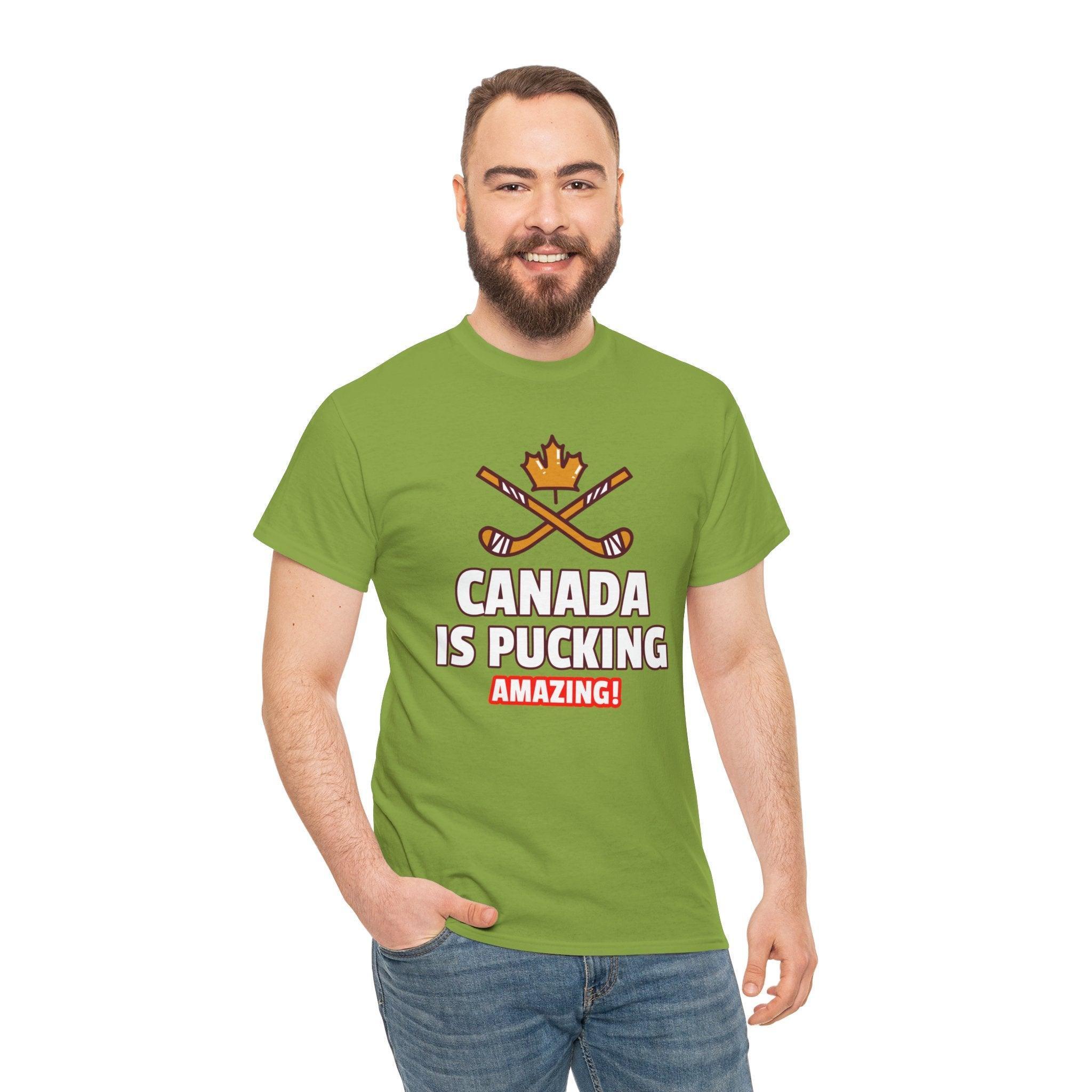 Canada Is Pucking Amazing! - T-Shirt - Witty Twisters Fashions