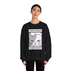 Christmas Makes Me Grumpy - Sweatshirt - Witty Twisters Fashions