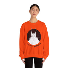 Unhappy Krampus - Sweatshirt - Witty Twisters Fashions