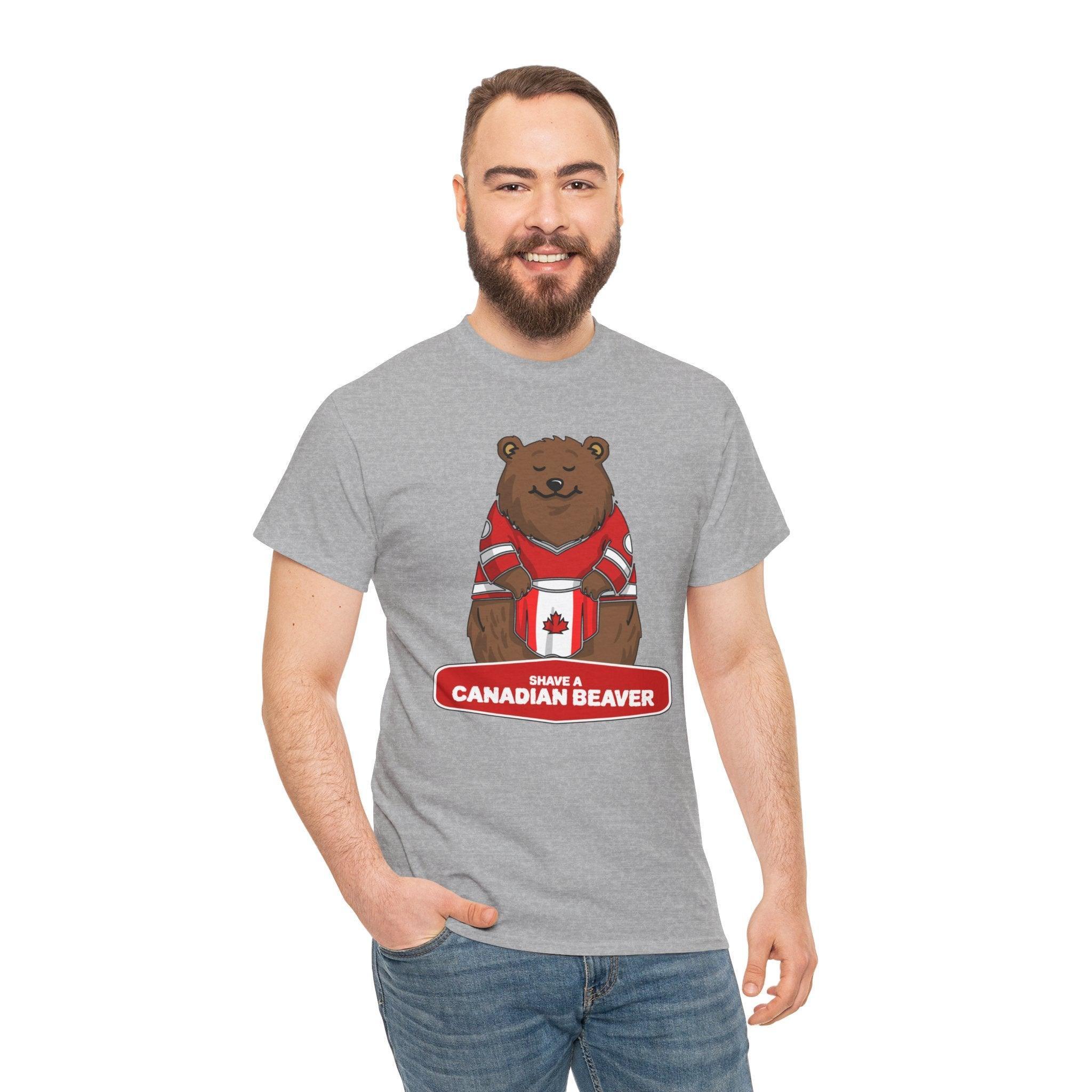 Shave a Canadian Beaver - Animal T-Shirt - Witty Twisters Fashions