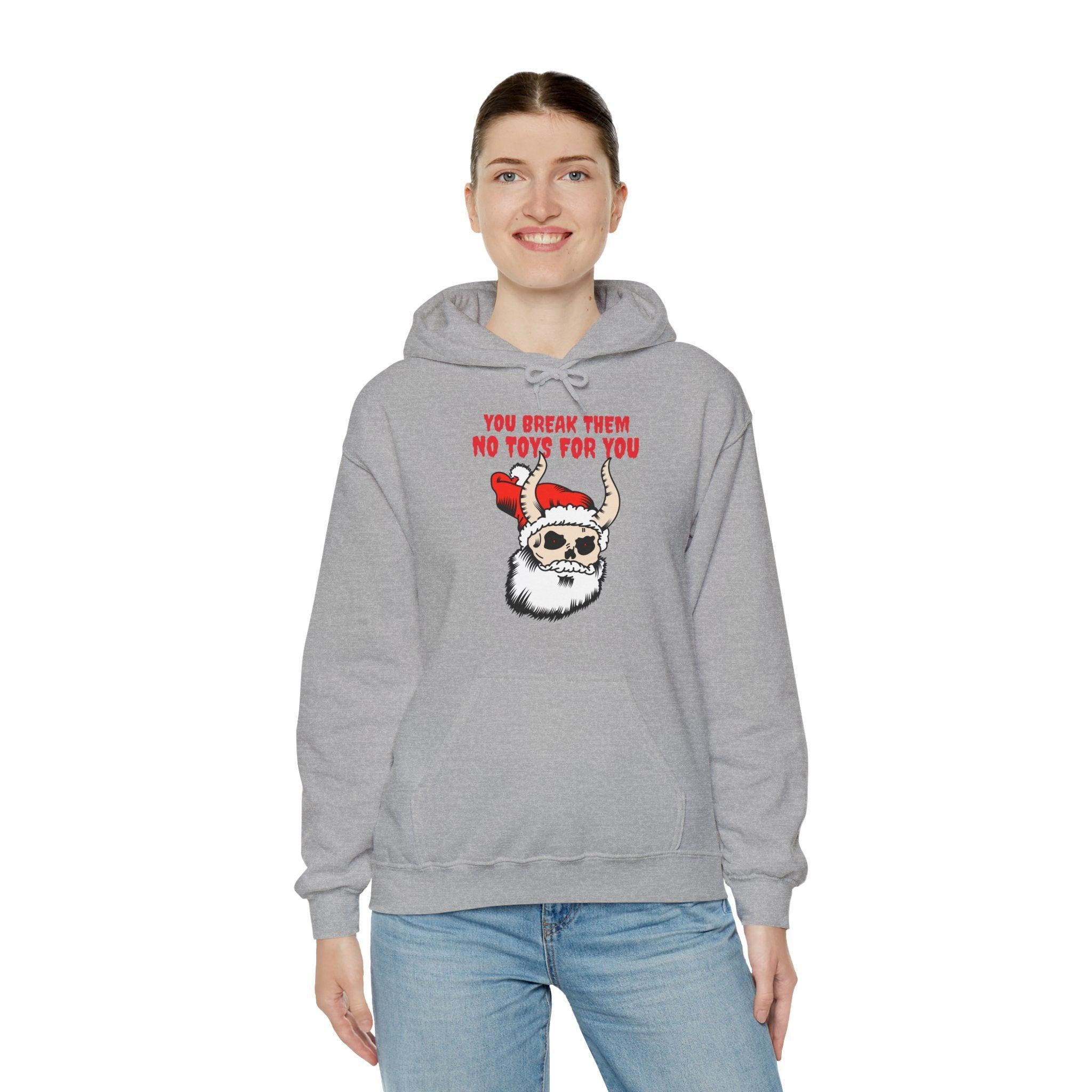 You break them No toys for you - Hoodie - Witty Twisters Fashions