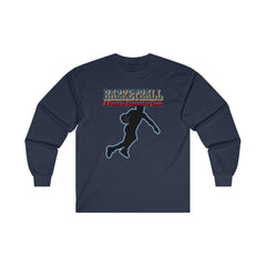 Basketball A Passive Aggressive Game - Long-Sleeve Tee - Witty Twisters Fashions