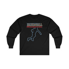 Basketball A Passive Aggressive Game - Long-Sleeve Tee - Witty Twisters Fashions