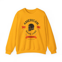 American Hand Jobs High Quality Satisfaction - Sweatshirt - Witty Twisters Fashions