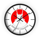 Unhappy Krampus - Wall Clock - Witty Twisters Fashions