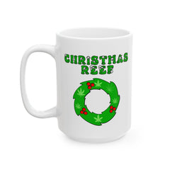 Christmas Reef - Ceramic Coffee Mug 11oz, 15oz - Witty Twisters Fashions