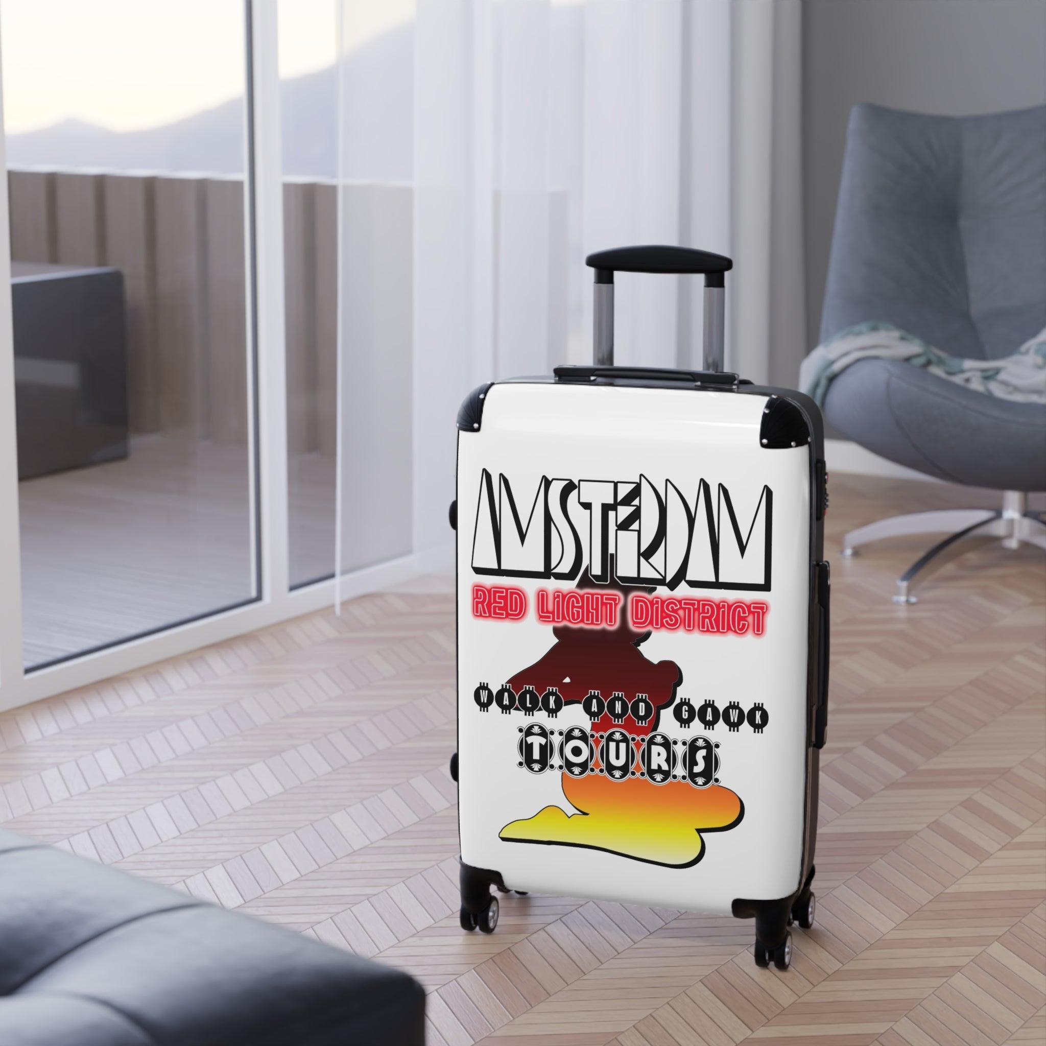 Amsterdam Red Light District Walk And Gawk Tours - Suitcase - Witty Twisters Fashions