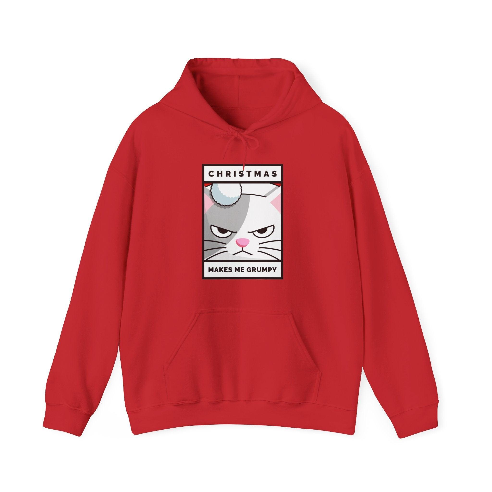 Christmas Makes Me Grumpy - Hoodie - Witty Twisters Fashions