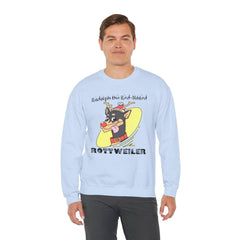 Rudolph The Red-Nosed Rottweiler - Sweatshirt - Witty Twisters Fashions