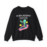 Alien Autopsy Survivor - Sweatshirt - Witty Twisters Fashions
