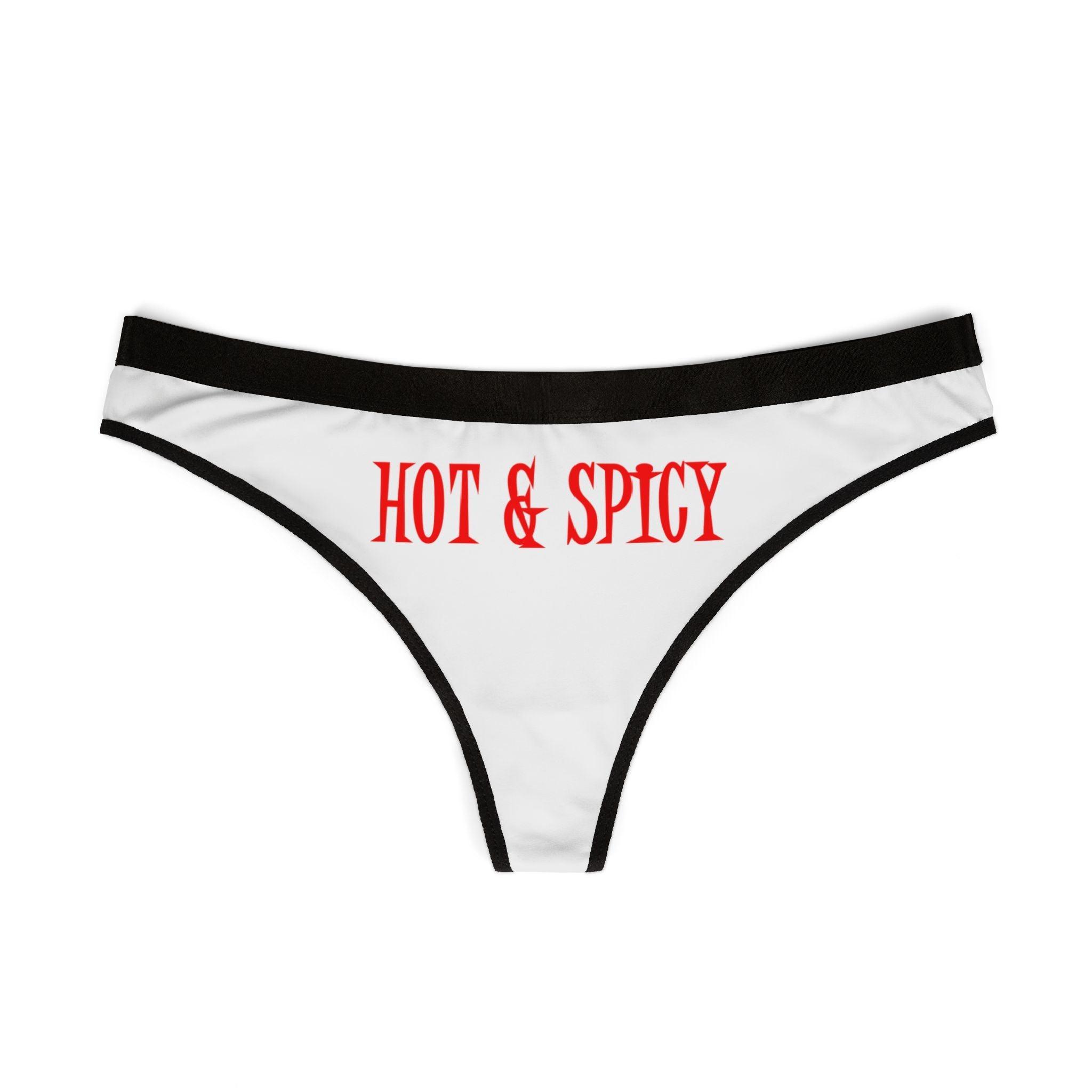 Hot & Spicy - Women's Thong Underwear - Witty Twisters Fashions