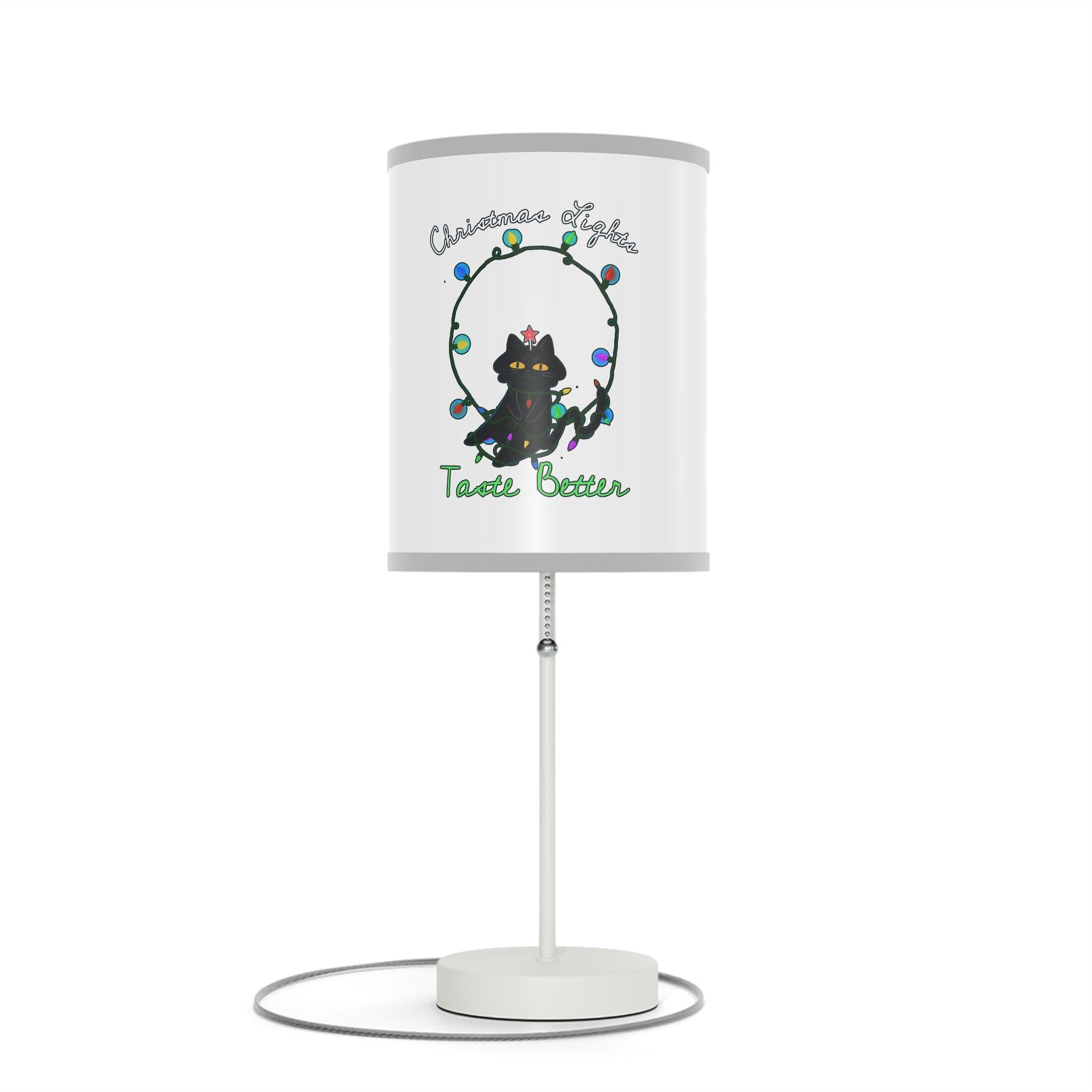 Christmas Lights Taste Better - Lamp on a Stand - Witty Twisters Fashions