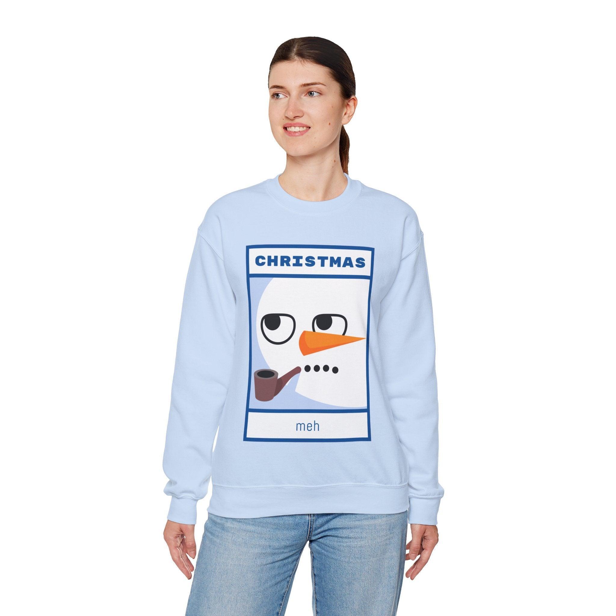 Christmas meh - Sweatshirt - Witty Twisters Fashions