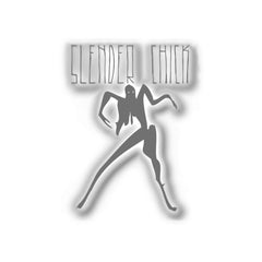 Slender Chick - Kiss-Cut Stickers - Witty Twisters Fashions