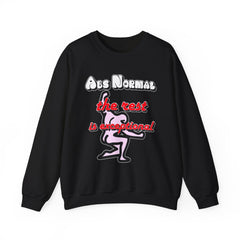 Abs Normal The Rest Is Exceptional - Sweatshirt - Witty Twisters Fashions