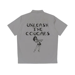 Unleash The Cougars - Men's Hawaiian Shirt - Witty Twisters Fashions