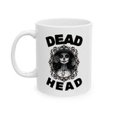 Dead Head - Ceramic Coffee Mug 11oz, 15oz - Witty Twisters Fashions