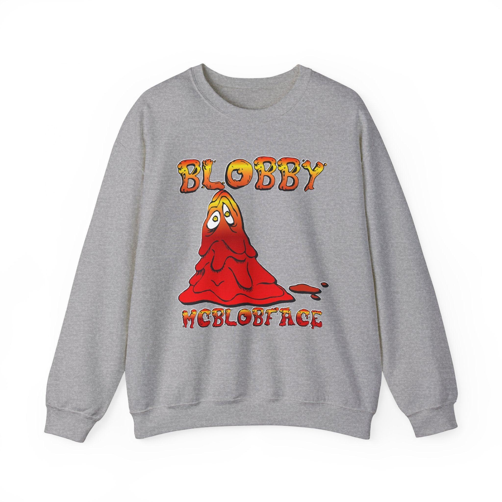 Blobby McBlobface - Sweatshirt - Witty Twisters Fashions