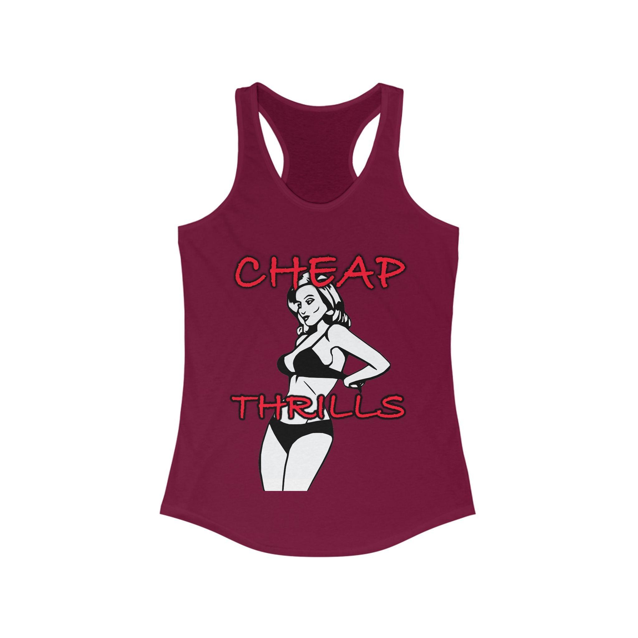 Cheap Thrills - Women's Tank Top - Witty Twisters Fashions