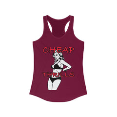 Cheap Thrills - Women's Tank Top - Witty Twisters Fashions