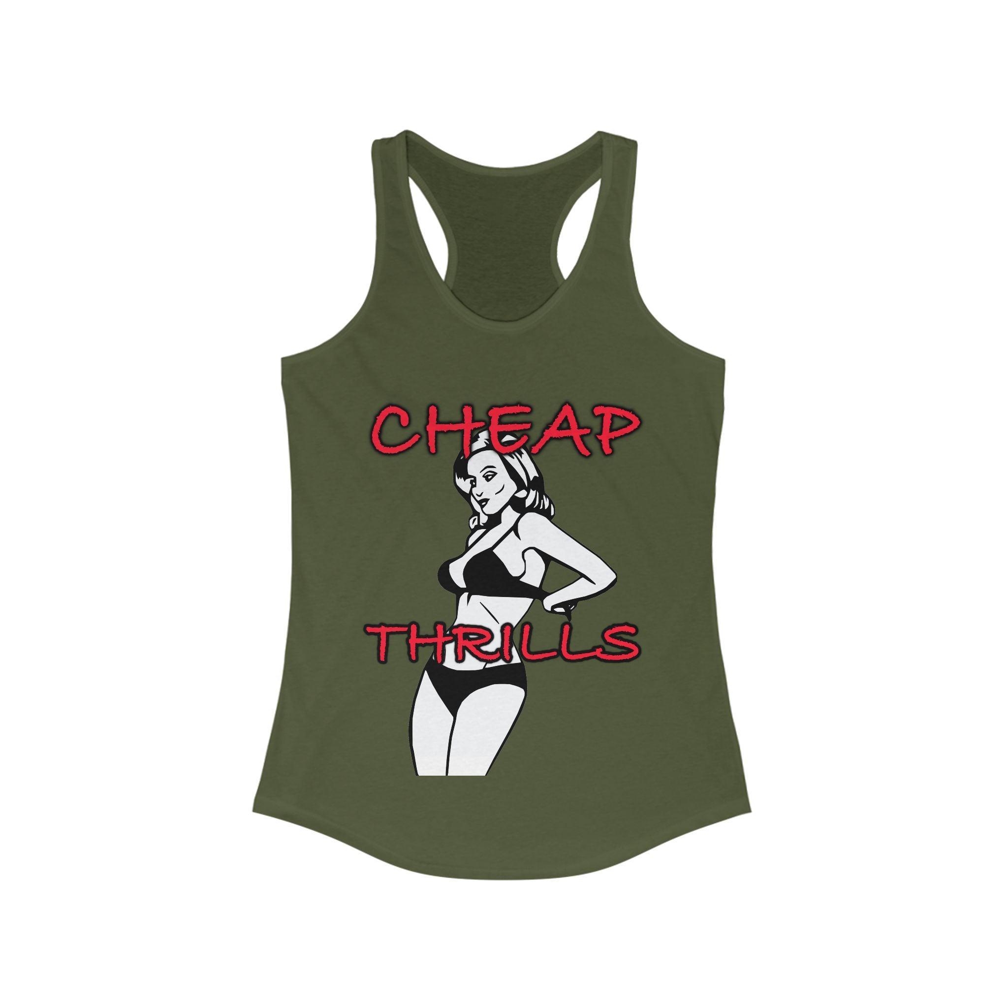 Cheap Thrills - Women's Tank Top - Witty Twisters Fashions