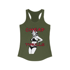Cheap Thrills - Women's Tank Top - Witty Twisters Fashions