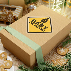 Baby On Board Sign - Kiss-Cut Stickers - Witty Twisters Fashions