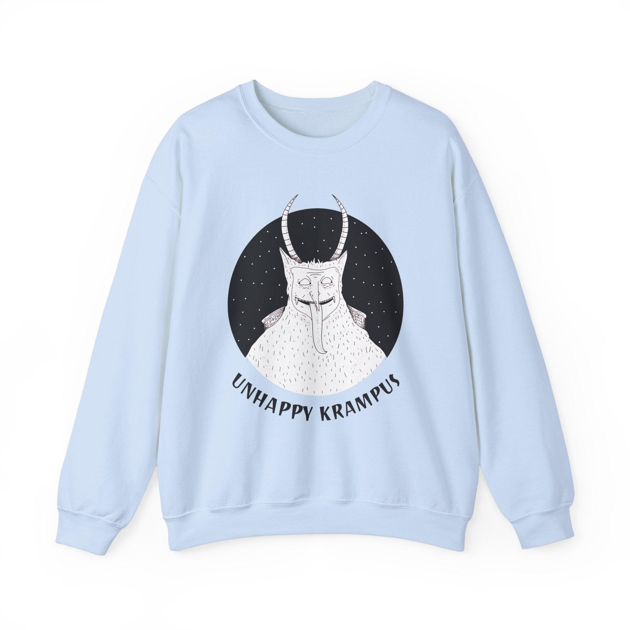 Unhappy Krampus - Sweatshirt - Witty Twisters Fashions