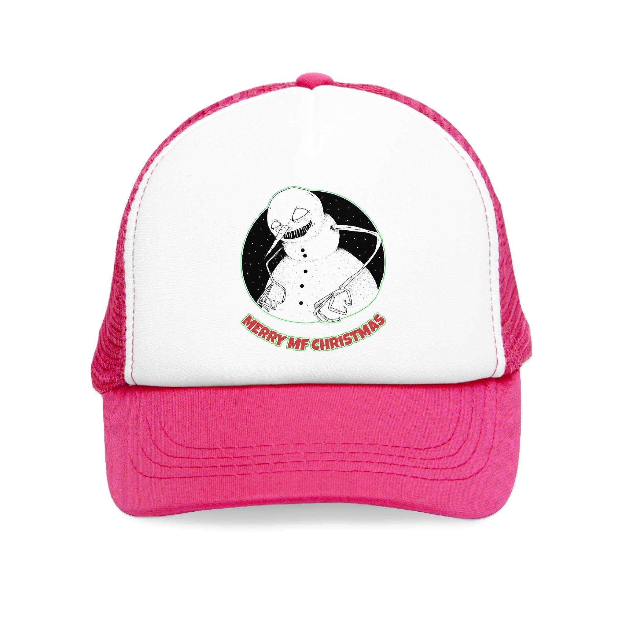 Merry MF Christmas - Mesh Trucker Hat - Witty Twisters Fashions