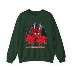 Better the devil you know Xmas time - Sweatshirt - Witty Twisters Fashions