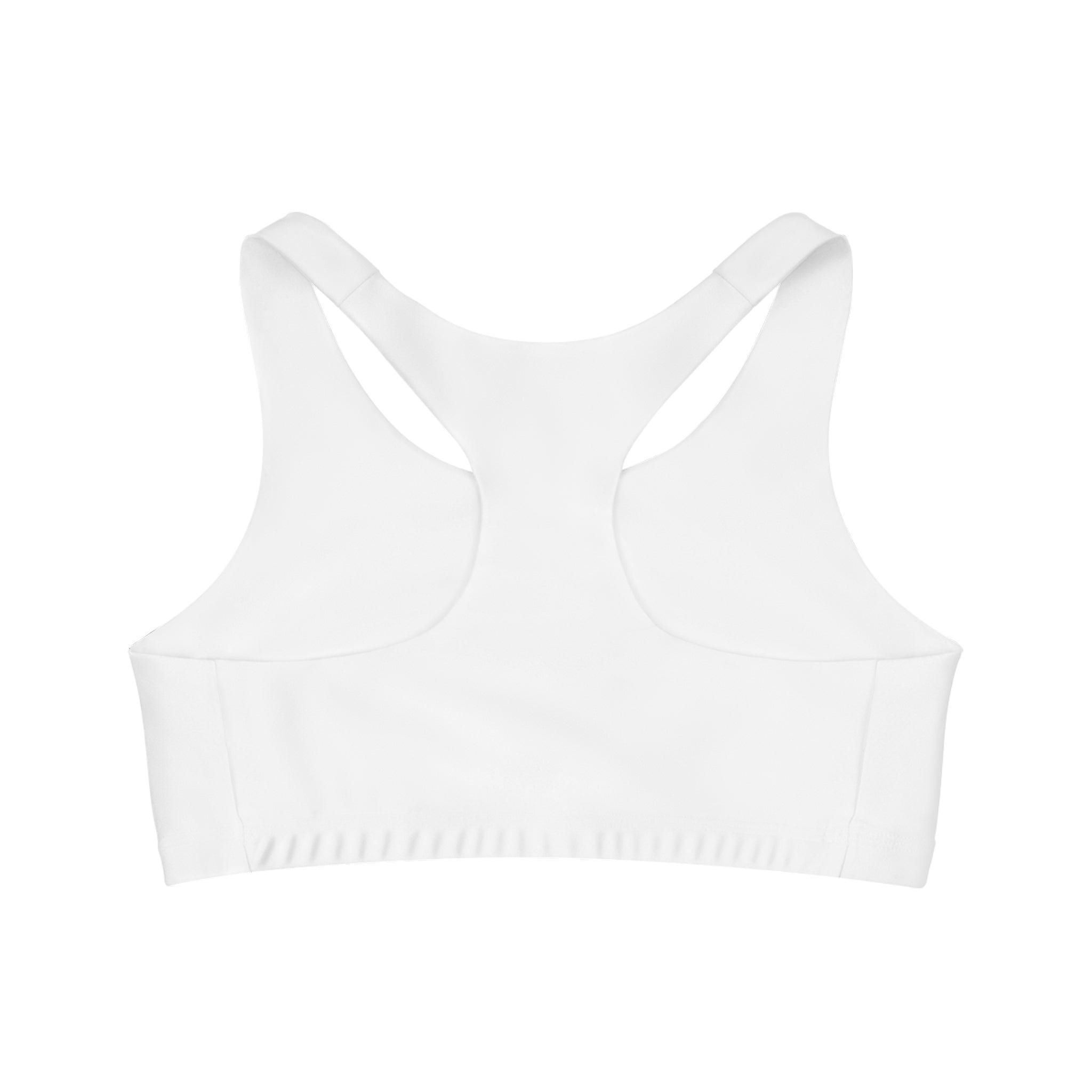 I Like To Exercise My Demons - Seamless Sports Bra - Witty Twisters Fashions