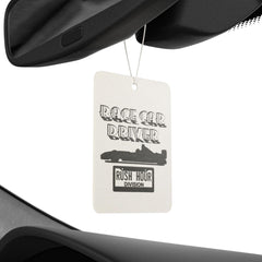 Race Car Driver Rush Hour Division - Vehicle Air Freshener - Witty Twisters Fashions