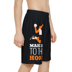 Make it to the hoop - Men’s Sports Shorts - Witty Twisters Fashions